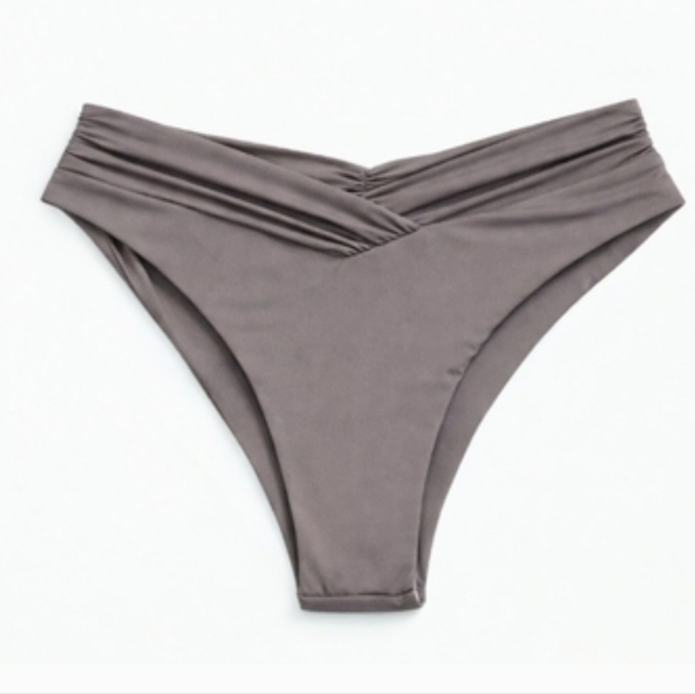 NWT Riot swim Pico Bottom Taupe Xs
